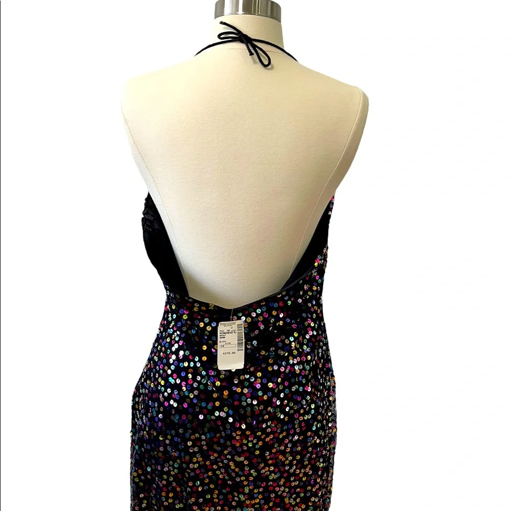 Cassandra Stone Dress NWT Size 14 Color Black - Picture 2 of 6